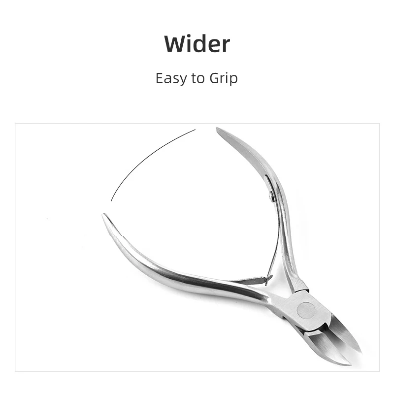 Stainless Steel Thick Toenail Nipper Finger Dead Skin Cuticle Scissor Pro Paronychia Chiropody Podiatry Ingrown Toe Nail Clipper