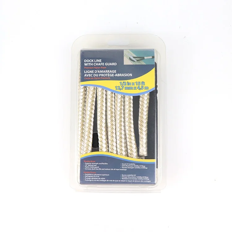 Nylon Anchor Rope Double Braid Nylon Anchor Line  Braided Boat Anchor Rope  Marine Rope