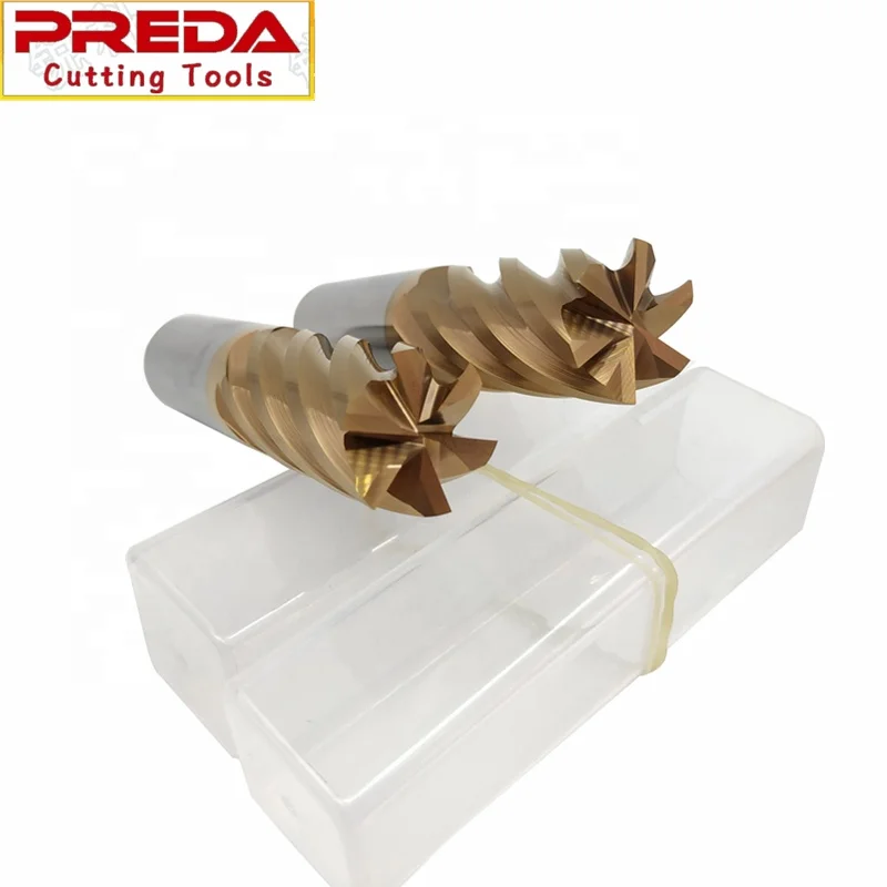 6 Flutes HRC55 20mm finishing Solid Carbide milling cutter for stainless steel