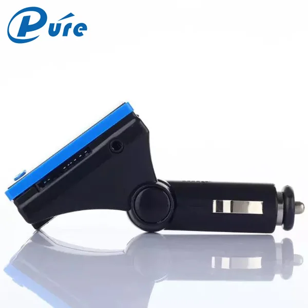 Superior quality unusual mini portable car speakerphone support power 12-24V, charging the phone