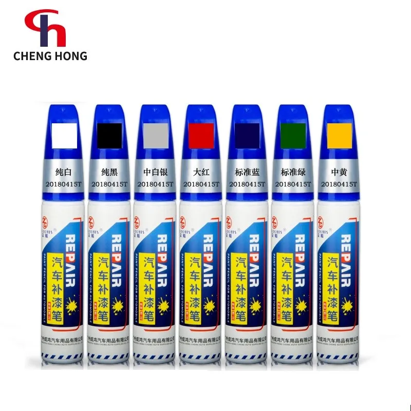 Acrylic automobile coating auto scratch fix repair pen white pearl color scratch repair remover