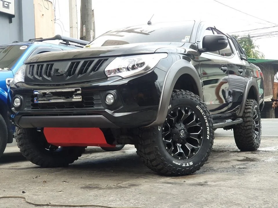 engine protection cover skid bash plate for montero sport