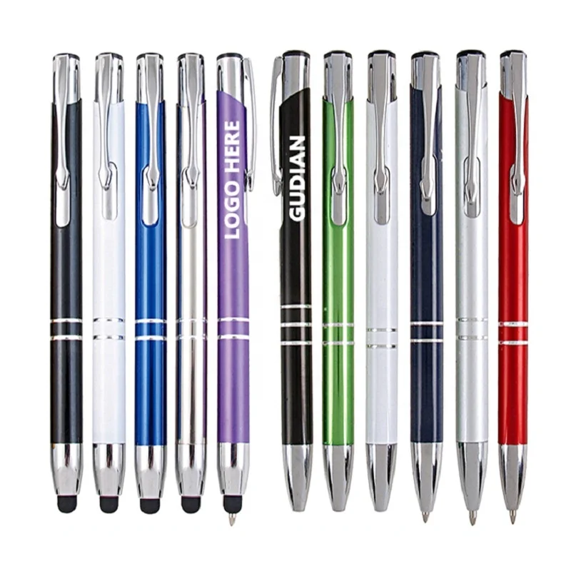 Advertising Stylus Touch Metal Pen Promotional Ballpoint Pen Custom Pens with logo