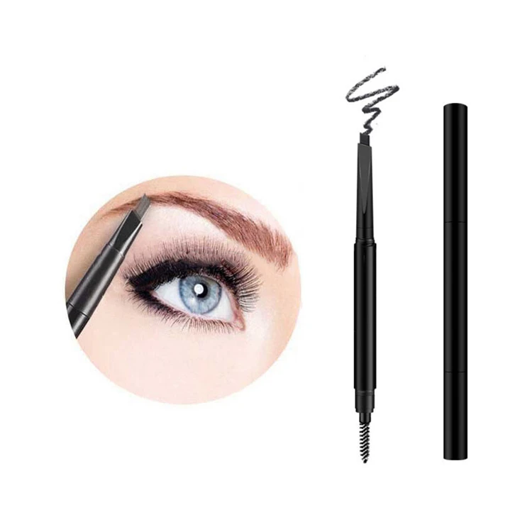 
OEM Wholesale Private Label Double Head Automatic Eyebrow Pencil Makeup Best Eyebrow Pencil Waterproof 