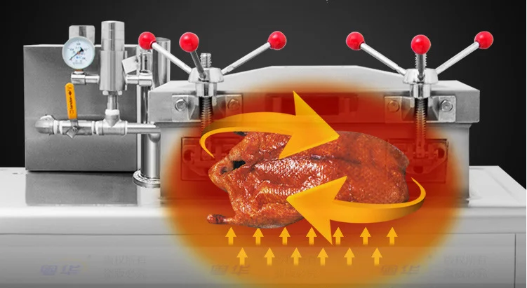 High quality mini deep industrial oil free henny penny kfc pressure chicken express flat bottom gas air fryer machine for sale