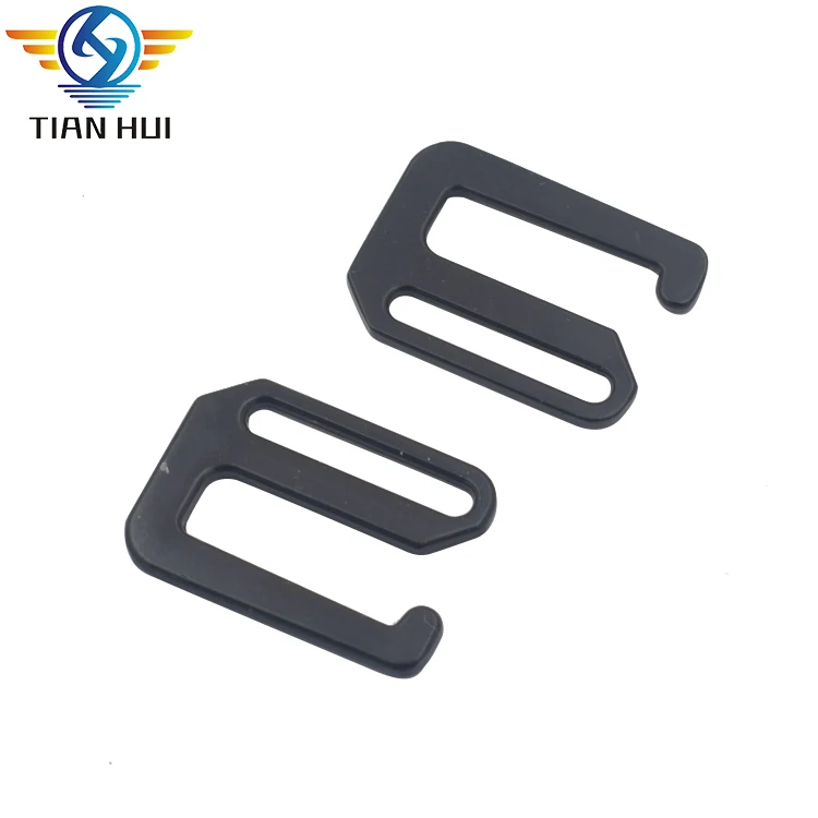 Custom bag accessory fittings metal adjustment  g hook buckle 19mm for bags