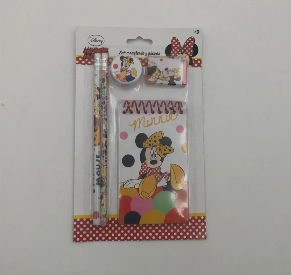 8pcs cartoon cheap back to school  stationery pencil set