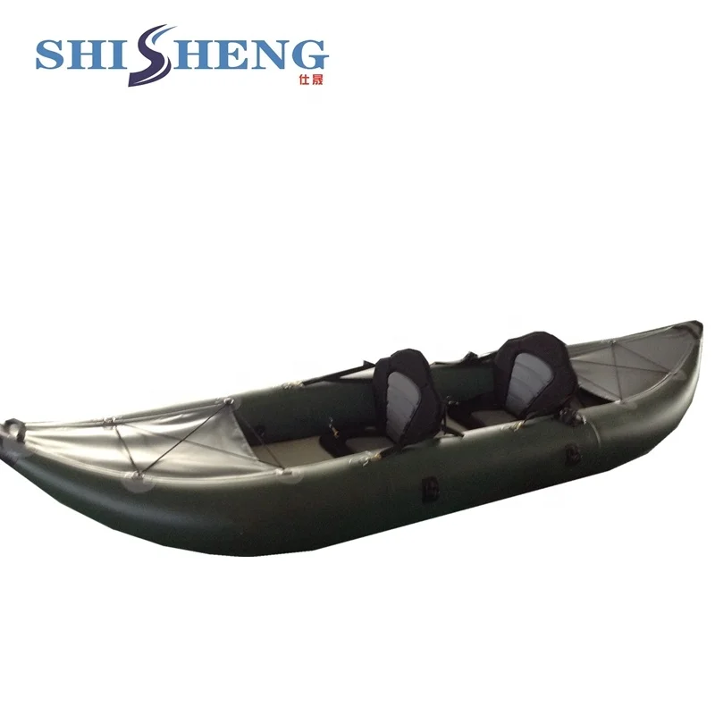 Two person inflatable fishing kayak/canoe for sale