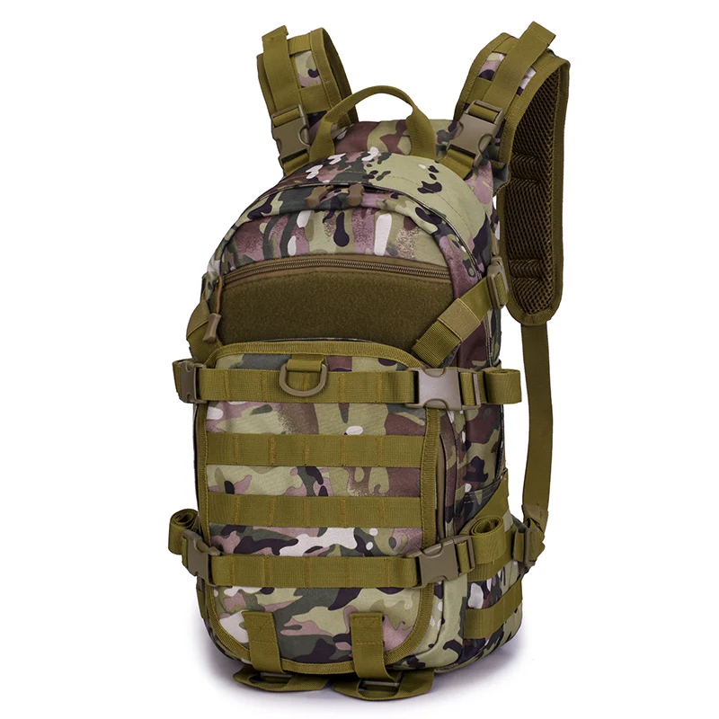 High quality military travel smooth operation camouflage backpack