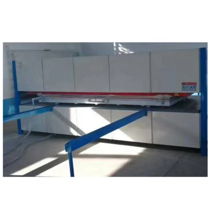 PVC film laminating machine on the door MDF panel vacuum membrane press machine 068
