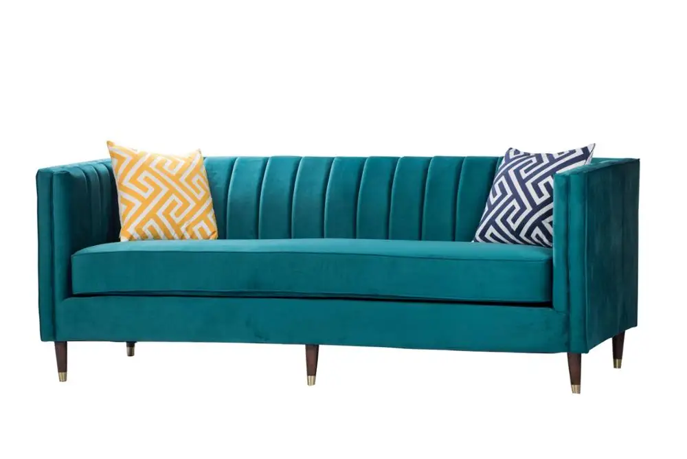 
Classical Modern Luxury Velvet Sofa 3 Seater Sofa Sets 