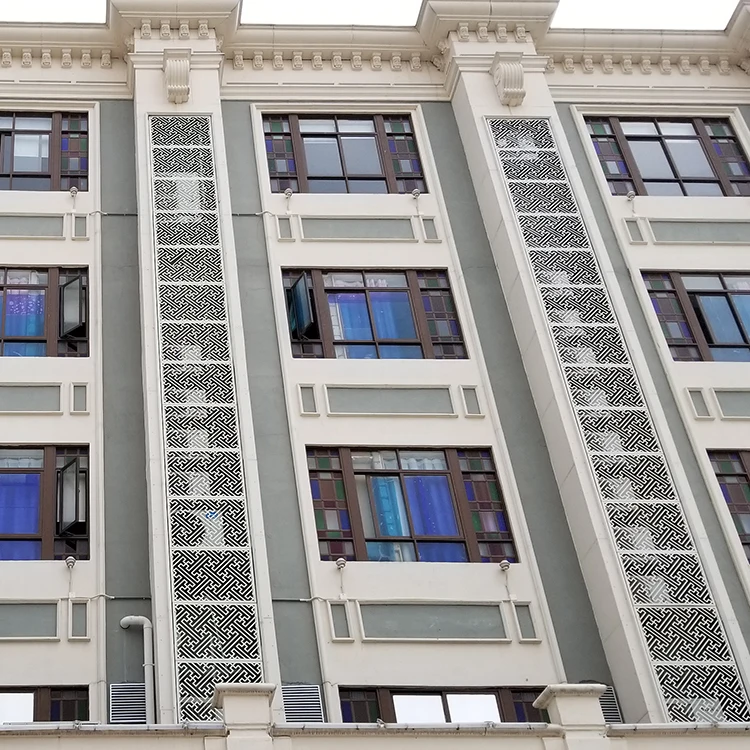 Алюминиевый уличный чехол для кондиционера с лазерной резкой