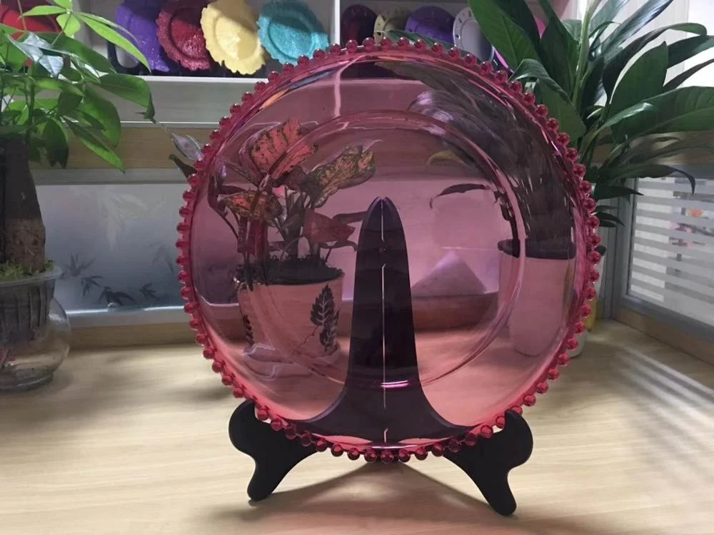 
Wedding event party wholesale cheaper plastic charger plates 