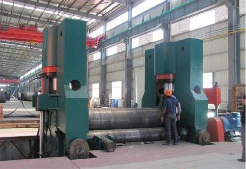 
W11s hydraulic steel plate rolling machine 