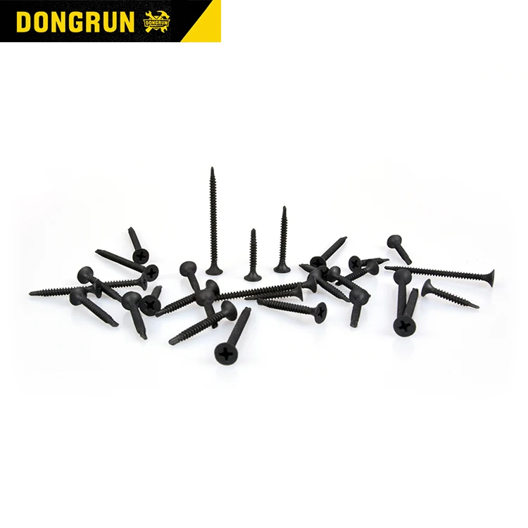 
 Черный сухой стены винт grabber обработки обработанный нержавеющая сталь саморез ДСП гипсокартон винт  