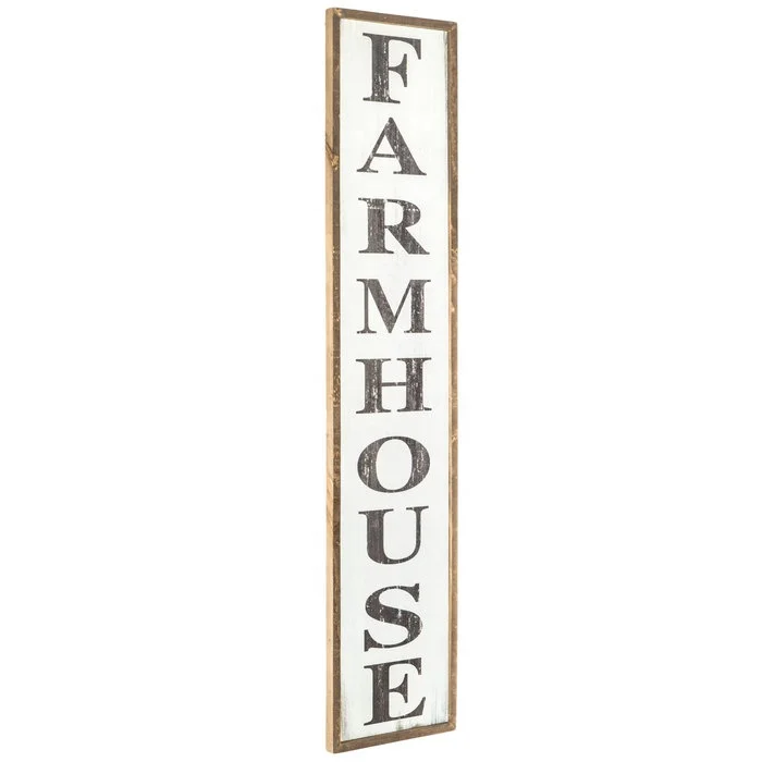 
2019 New Design Indoor Welcome Sign Shabby Chic Wooden Signs 