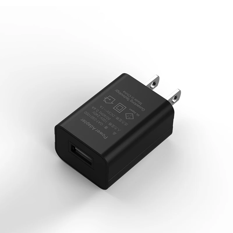 
5V 1A Japan standard PSE certified Smart phone charger JP USB port charger portable fashion design wall charger 
