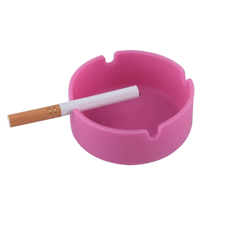 Colorful Promotional Eco-friendly Cheap Custom Silicone Pocket Cigar Ashtray