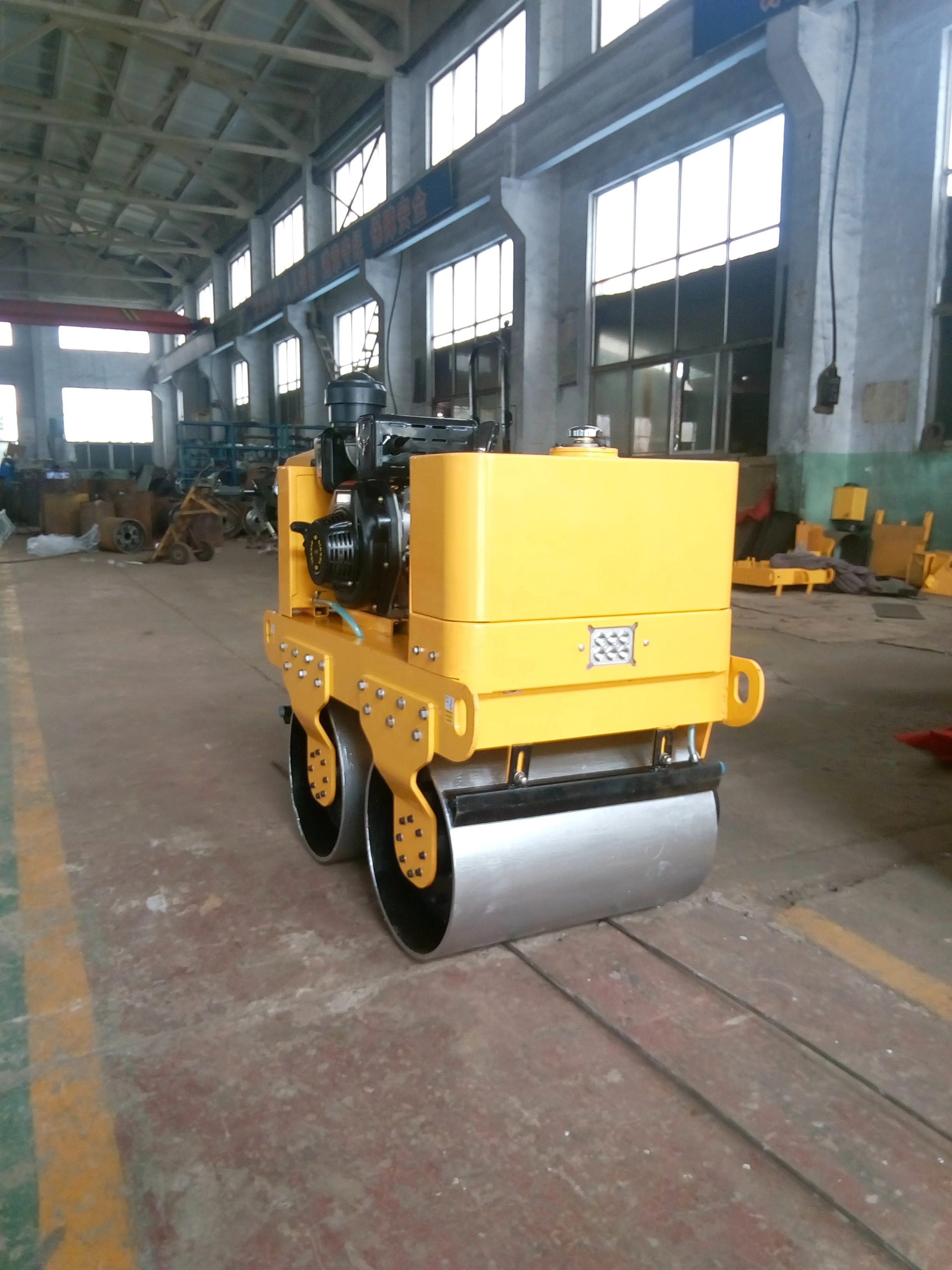 0.3 kg Construction Machine Diesel Single Double Drum Mini Road Roller For Sale Compactor