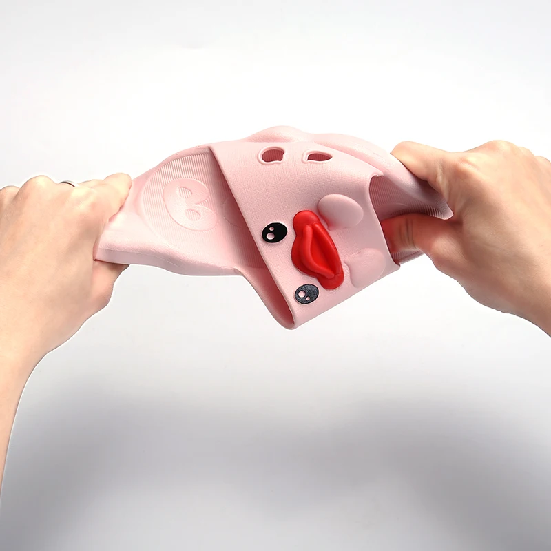 Cute Upper PVC  Kids Ladies animal  Slippers for children pvc kids slippers