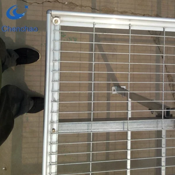 agricultural greenhouse equipment welded mesh movable seedbed table