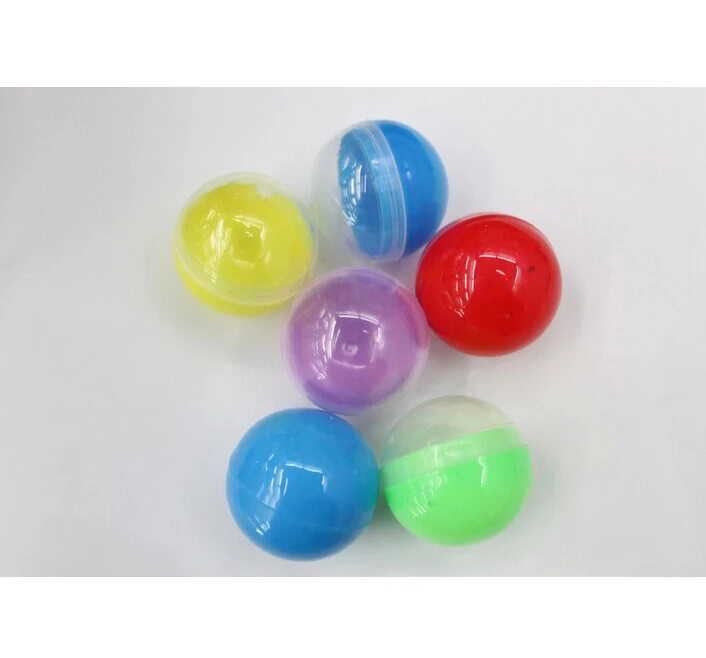good plastic surprise empty capsule toy for kids candy capsule