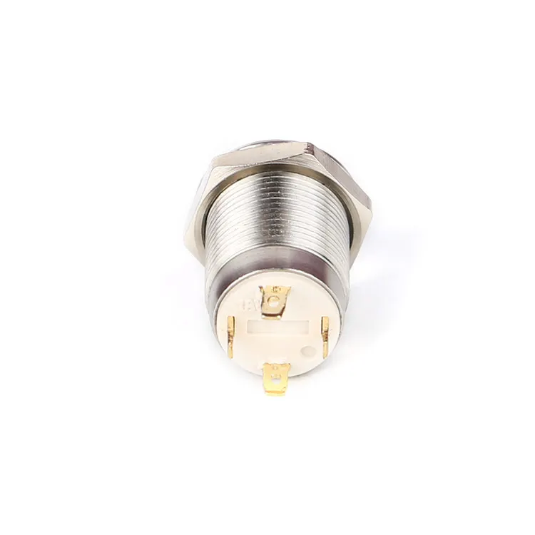 Illuminated Pushhbutton Anti-Vandal 12MM Pushbutton Switch Momentary Latching Push Button
