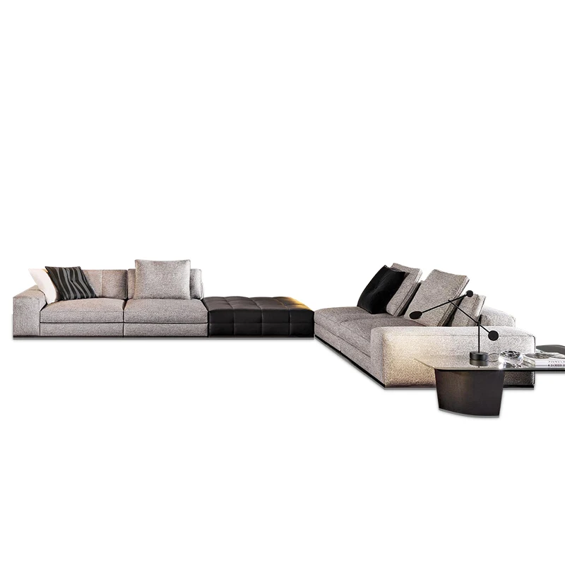 Большой размеры Диван Гостиная Офис lounge 7 местный секционный современный стиль Новое поступление