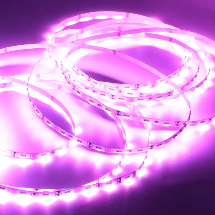 5mm 6mm side view 1 roll strips 5m thin flexible 12v rgb Led Strip Light tv backlight