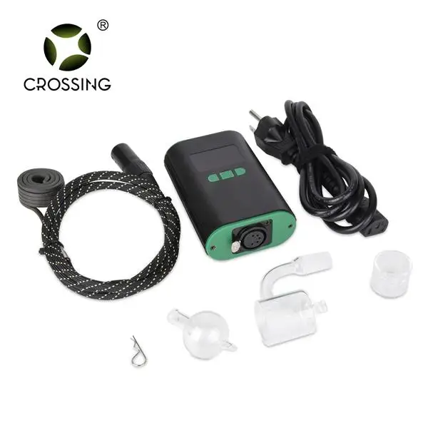 
Top selling electric nail dab rig digital wax vaporizer mini enail for ecig water bubbler 