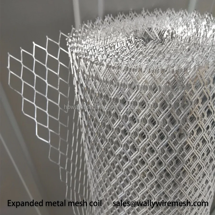 Factory price stainless steel expanded mesh/aluminium expanded metal mesh