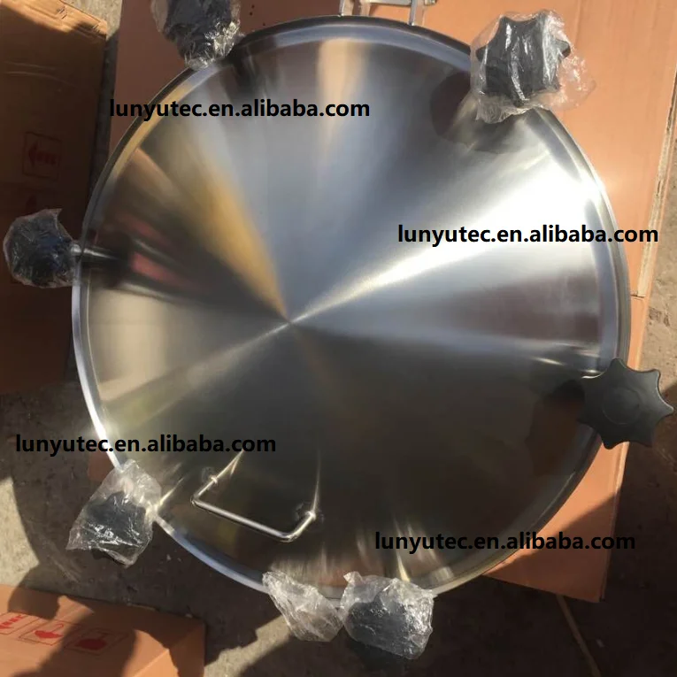 
Stainless Steel Sanitary Round Outward Manway Cover With Pressure 