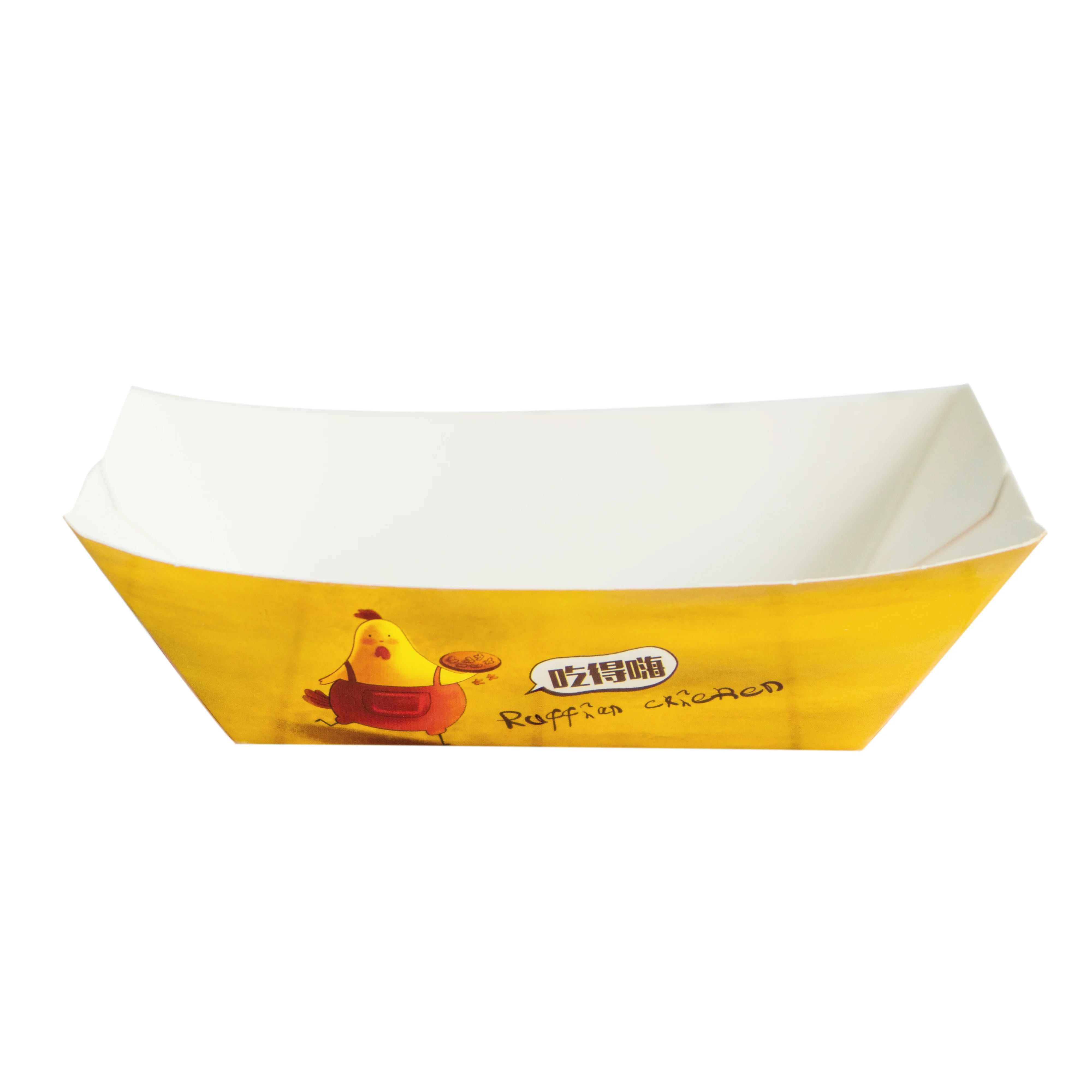 Biodegradable Roast Food Packaging Take Away Fried Chicken Fast Food Box