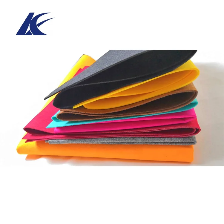 
Needle Colored Polyester Felt Polyester Felt Fabric Rolls 