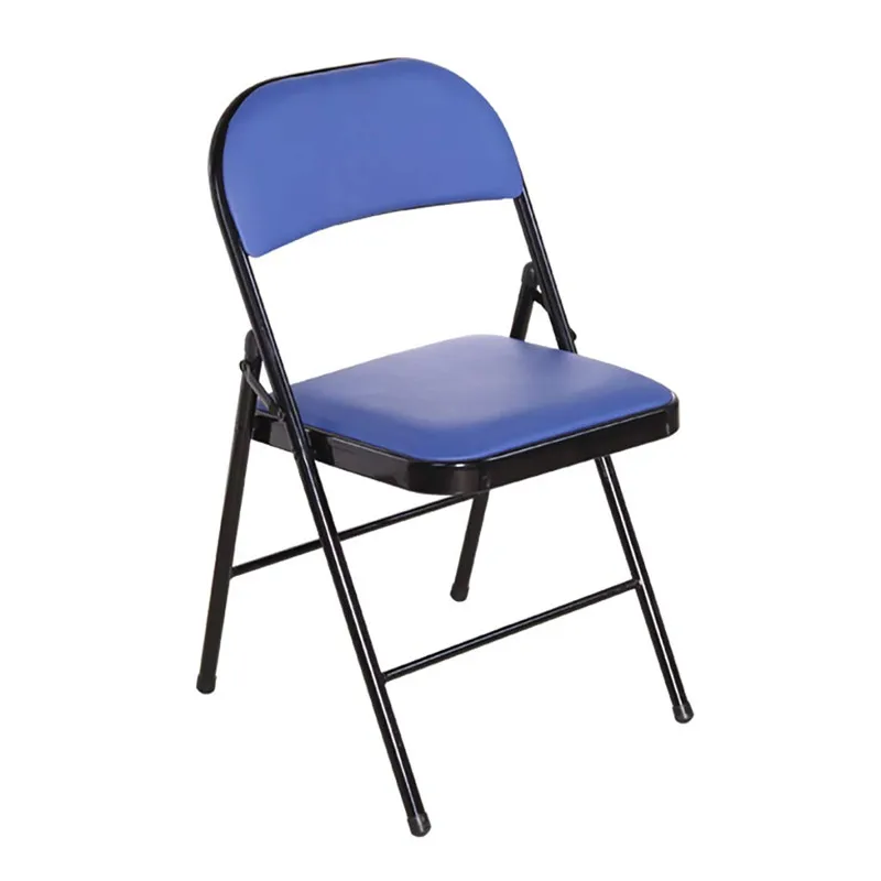 wholesale Manufacturer Supply metal leather folding chair