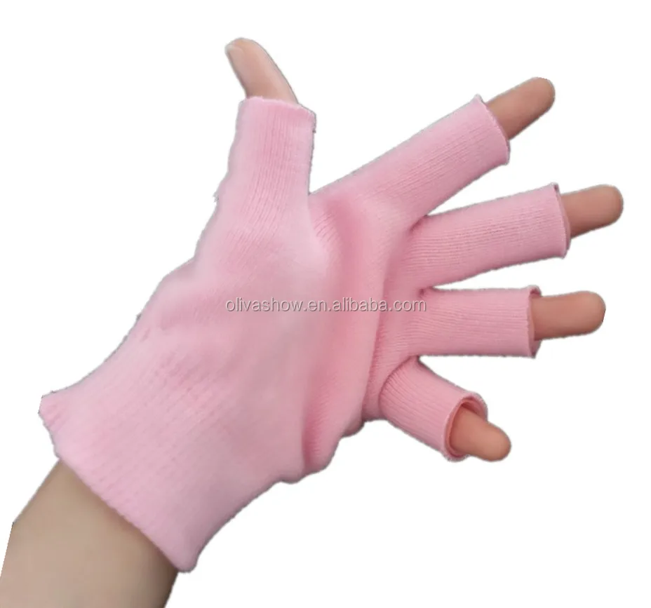  Gel Spa Half Glove Skin Care Beauty Moisturizing Fingerless Hand