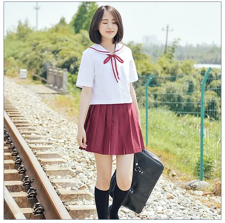 New Style Smart Casual Japan School Girl Student Uniform Skirt School Uniforms