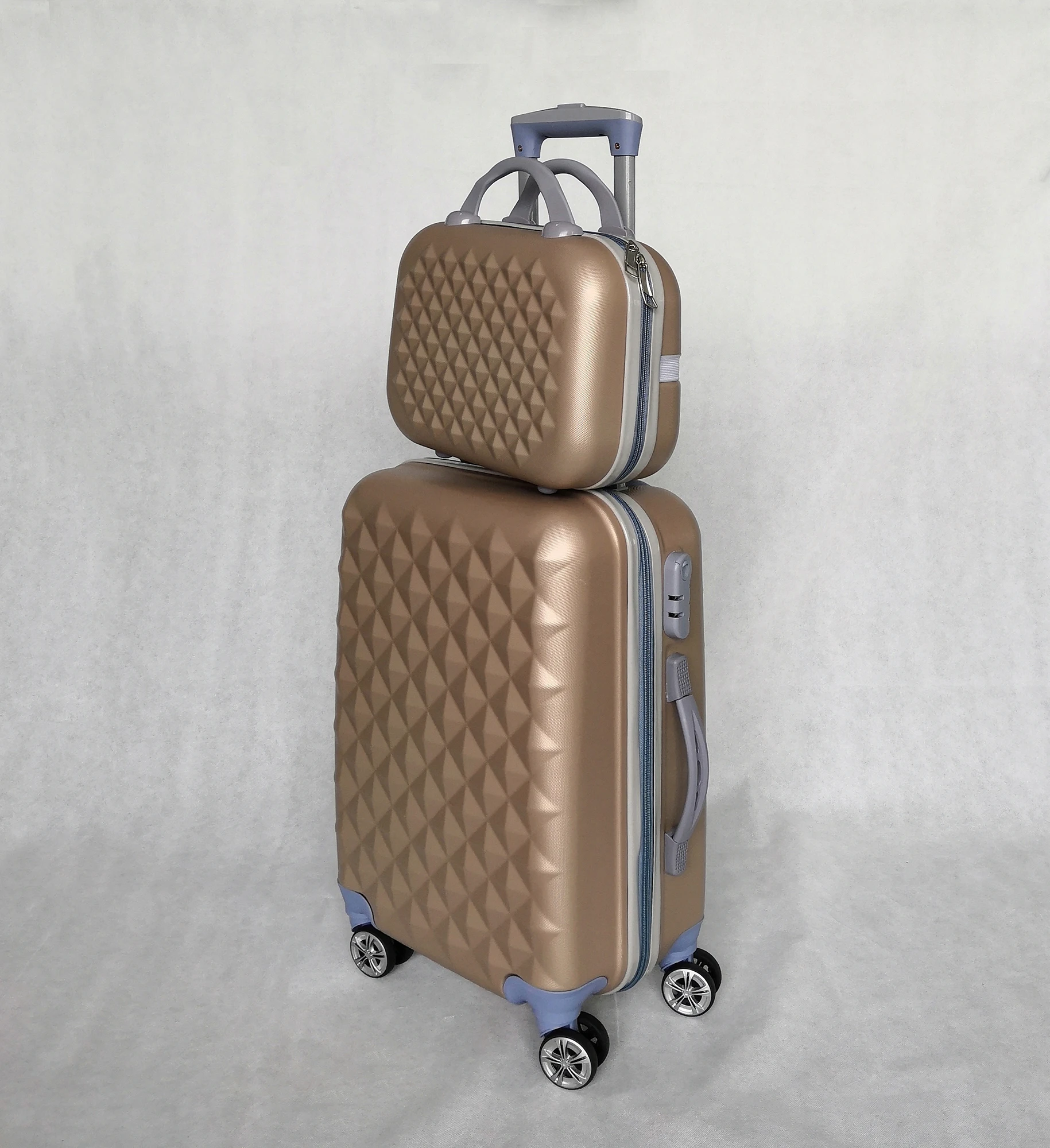 
Hot Sale Lady suitcase 4 wheel luggage set 4 pcs 