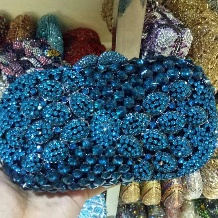 Factory sale 2020 NEW shiny purse rhinestone evening bag crystal clutch for women