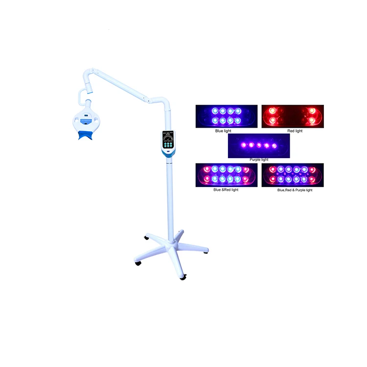 AKsDenT D7HH-B Dental 3 цветная светодиодная лампа для отбеливания зубов устройство