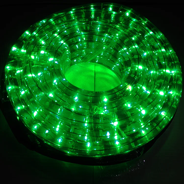 PVC Super Bright  Party decoration Best Quality led garland christmas decoration light led rope light waterproof rope led light