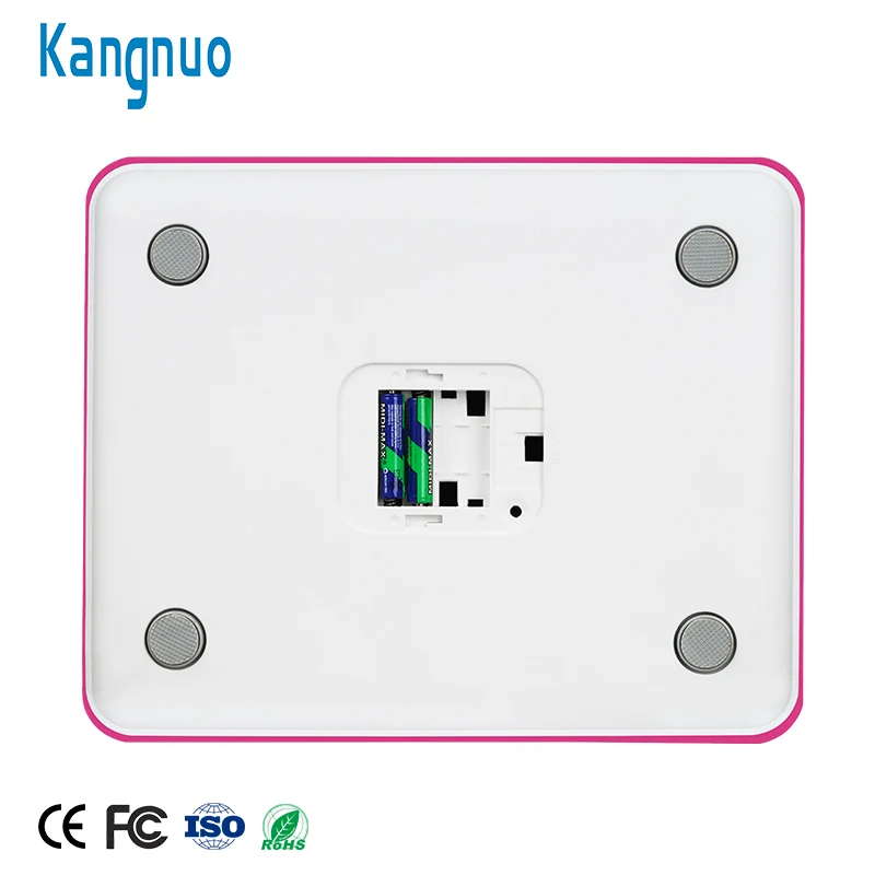 Hot Selling Products LED Display 5MM Tempered Glass Rectangle Bathroom Scale