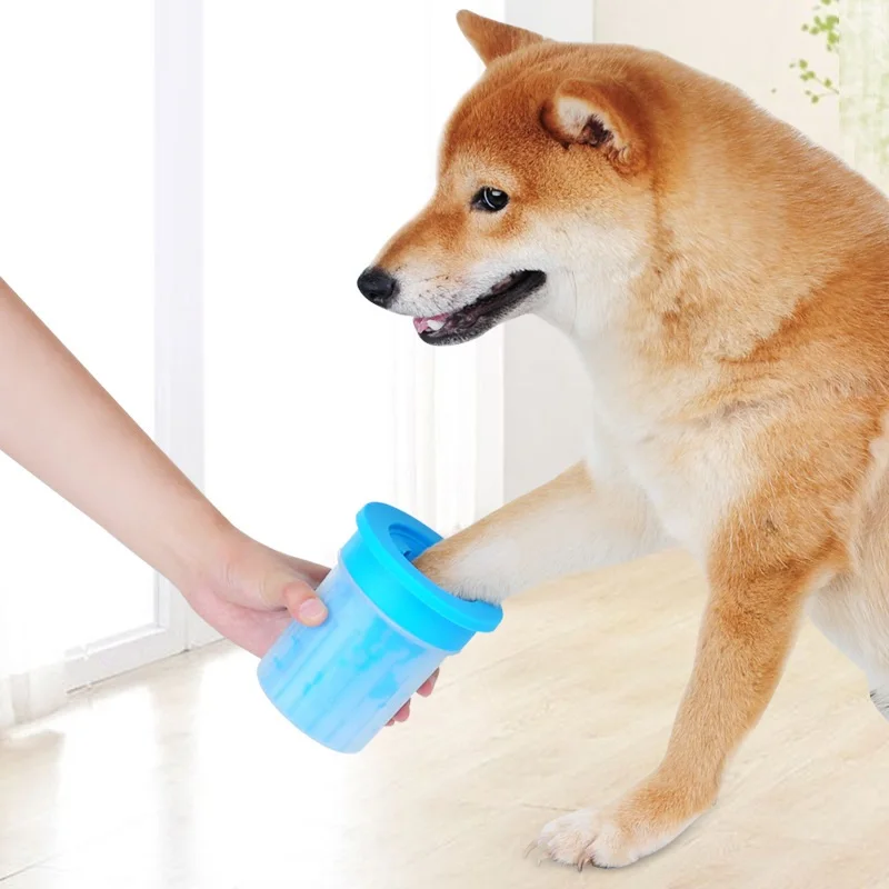 
3 Sizes S M L Soft gentle silicone dog paw cleaner 170146001 