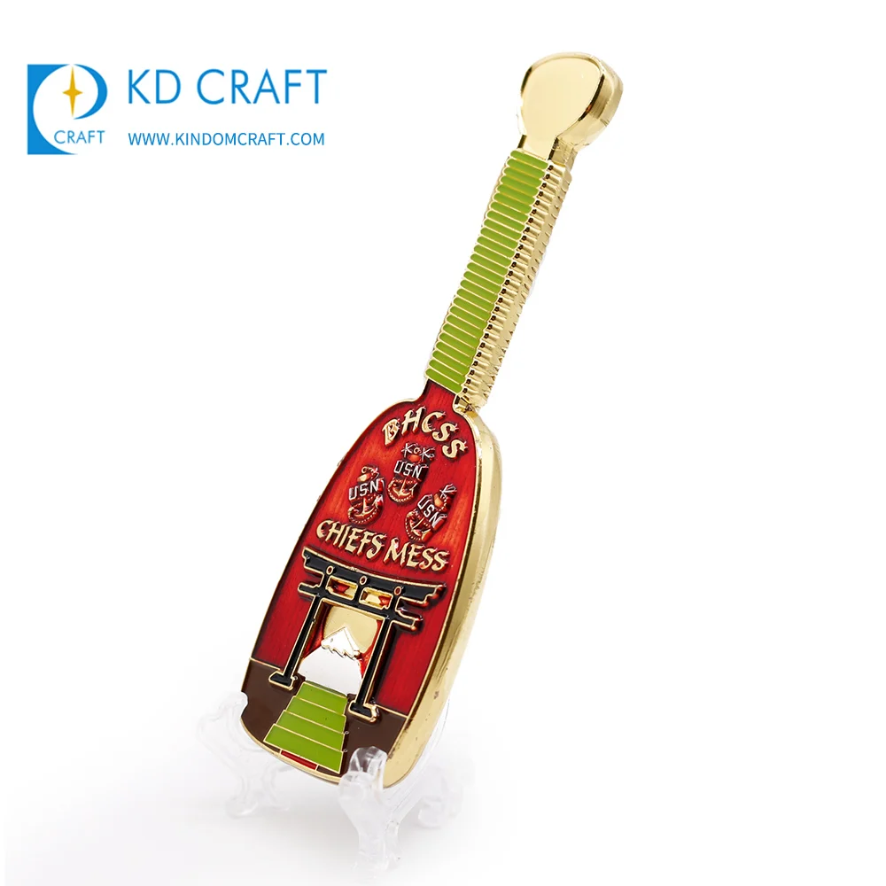 Unique design bulk custom logo metal door shaped gold plating enamel epoxy spinner spinning challenge coin