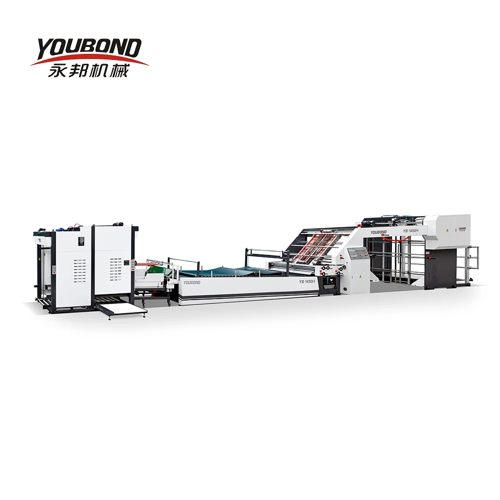 Высокая скорость двойной стороны Приклеивающая машина клея набор бумажных коробок