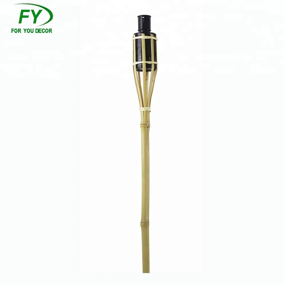 Китай поставки природа цвет наружного освещения лагерь керосин лампы алкоголь бамбука тики факел