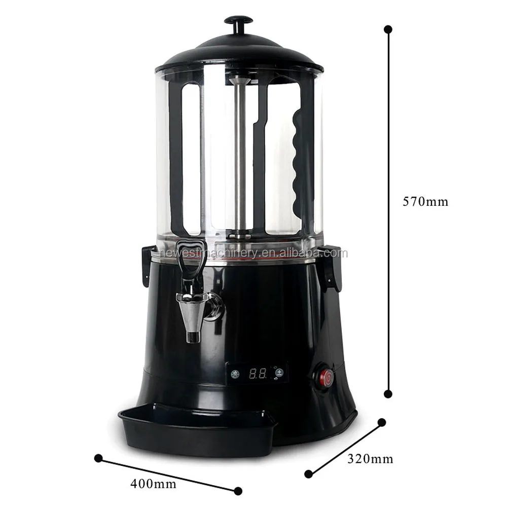 110/220V Commercial use 5L 10L hot chocolate dispenser machine, hot drink tea milk dispenser machine