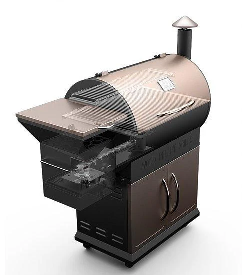 Premium Electric Wood Pellet Grill with Digital Controller Pellet Smoker