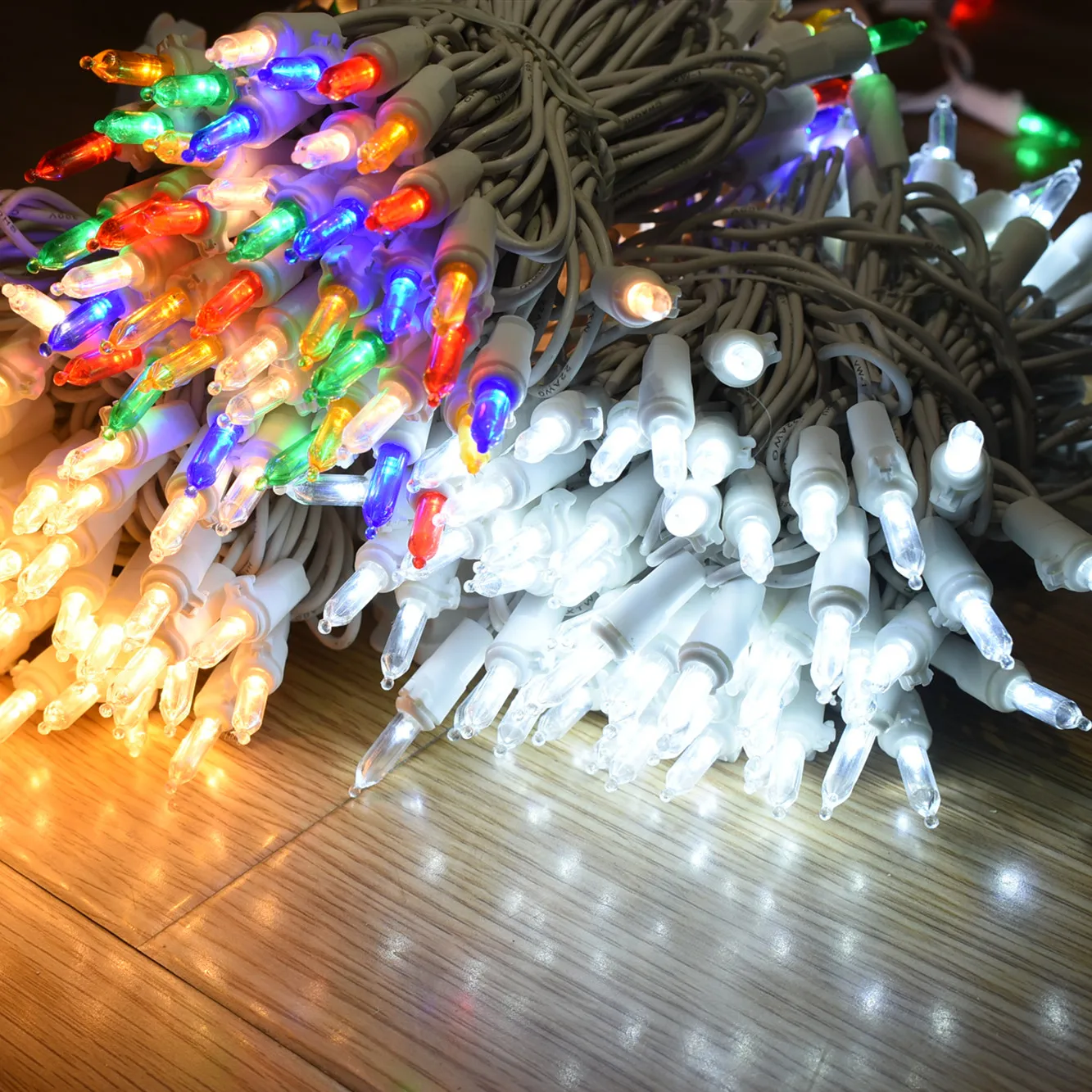 50 counts outdoor waterproof M5 Mini LED String Lights holiday decoration Christmas light