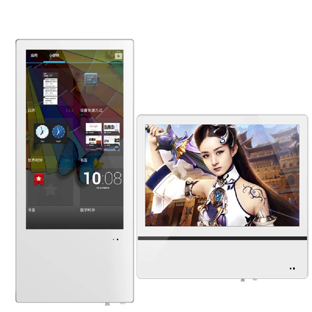 24 дюймовые дисплеи для рекламы лифта/Настенные lcd advertising player